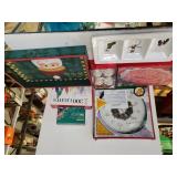 Christmas Lights,  Tray, Plate,  Clock & More