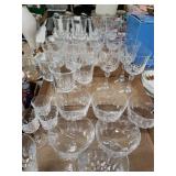 Assorted Stemware Glassware