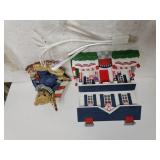 Fiber Optic Patriotic House(untested) & Sailing