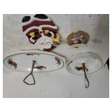 Holiday Serving Trays,  Santa Spoon Holder, 50