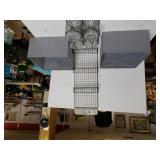 Grey Cloth Storage Containers,  Post Office