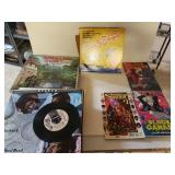 Vinyl Records And Comic Books