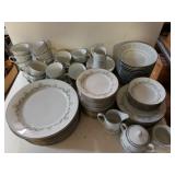 Noritake China Early Spring Pattern. 75 Piece