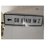 River Road Road Sign