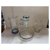 Wine Decanter And Vases