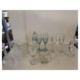 Stemware,  Candle Holder And Bell