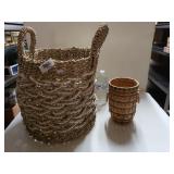 Laundry Basket And Small Basket