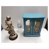 Jewelry Box And Figurine