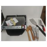 T-fal OptiGrill And Kitchen Utensils