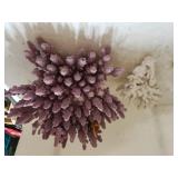Purple  & White Decorative Coral