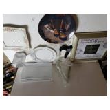 Norman Rockwell Decorative Plate, Plate Stands, &