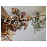 Flower Hanging Candle Electric Lights