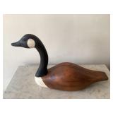 Decoy goose large signed unknown signature