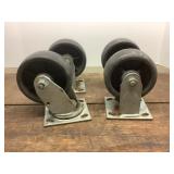 Casters 5" wheels Colson