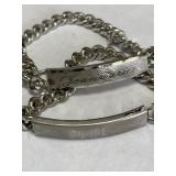 Vintage Graduation Bracelets - Marked 1972 -