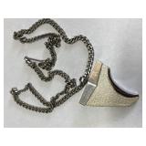 Vince Camuto DESIGNER MADE Necklace - Megalodon