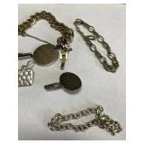 Silver/Brass Tone Jewelry Lot