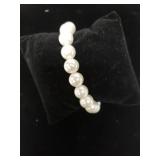 Pearl Like Stretch Bracelet