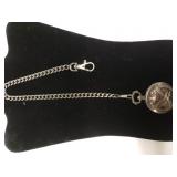 Mens Quartz Eagle Pocket Watch