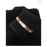 Silver And Copper Tone Bracelet No Markings