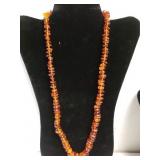 Orange Beaded Necklace