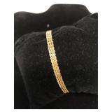 Womens Bracelet Marked 14k