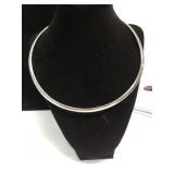 Silver Tone Necklace Marked Milor