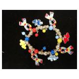 Silver Tone Stretch Bracelet