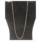 Ladies Gold Tone Necklace.  Unidentifiable
