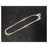 Gold Bracelet Marked 14K