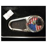 Stainless Steel, Water Resistant Clip Watch With