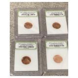 Abe Lincoln Commemorative Cent Set - Gem BU - INB