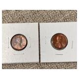 High Grade Rainbow Toned Lincoln Cents End Roll