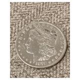 1878 Morgan Dollar AU Details