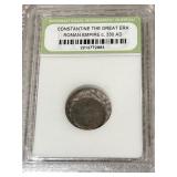Constantine Ancient Roman Coin 330 AD - INB