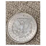 1886 P Morgan Dollar XF/AU