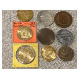 Lot of Assorted Exonumia Tokens & Medals