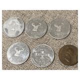 Elks Lodge Tokens + Vintage Washington Token