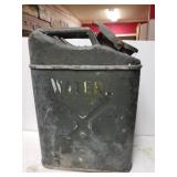 Military Type Water Can