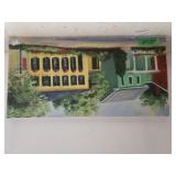 My Town Painting By Rose Foster