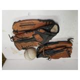 MacGregor & Wilson Baseball Gloves & Softball