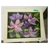 "Clematis" Painting By Rose Doster
