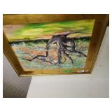 Tree On Courthouse Square Painting By Rose Doster