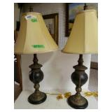 Brown/tan Lamps