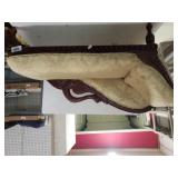 Swann Carved Small Chaise Lounge (Doll)