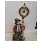 Melodies In Motion Clown Clock