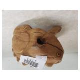 Wooden Decorative Frog