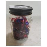 Jar Of Red Stones