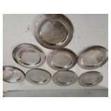 Silver Like Small Plates