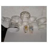 Glass Custard Bowls, Corning Ware Small Casserole
